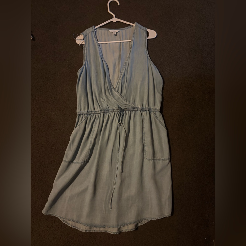 Soft denim dress
